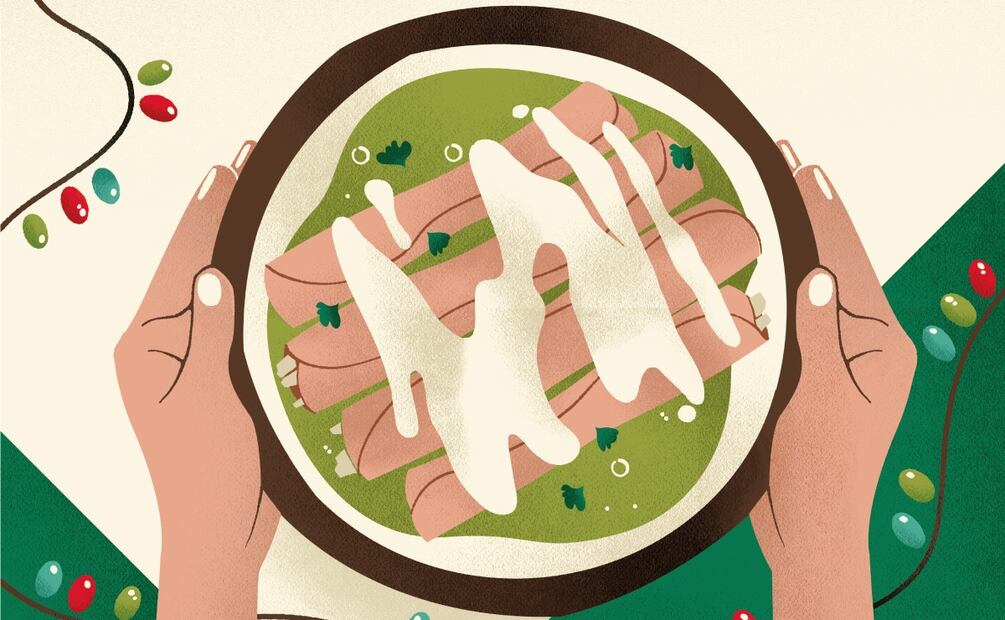 Ocho recetas para el recalentado del pavo. Ilustración: Ani Cortés / El Universal