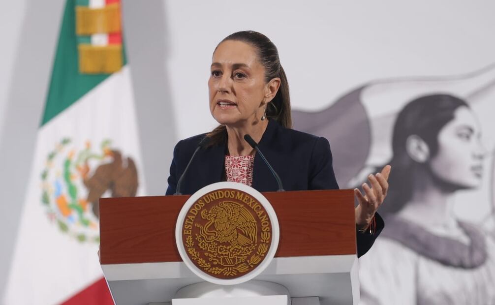 La presidenta Claudia Sheinbaum aseguró que Pemex “sale solito” y no va a requerir el apoyo de la Secretaría de Hacienda y Crédito Público (SHCP). Fotos: Gabriel Pano / EL UNIVERSAL