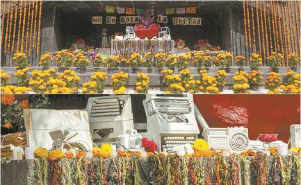 Altar a difuntos que buscaron un mejor país