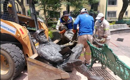 Embajador de Cuba en México reacciona a retiro de esculturas del "Che" y Fidel Castro; "la verdadera Revolución no es de piedra ni bronce", dice