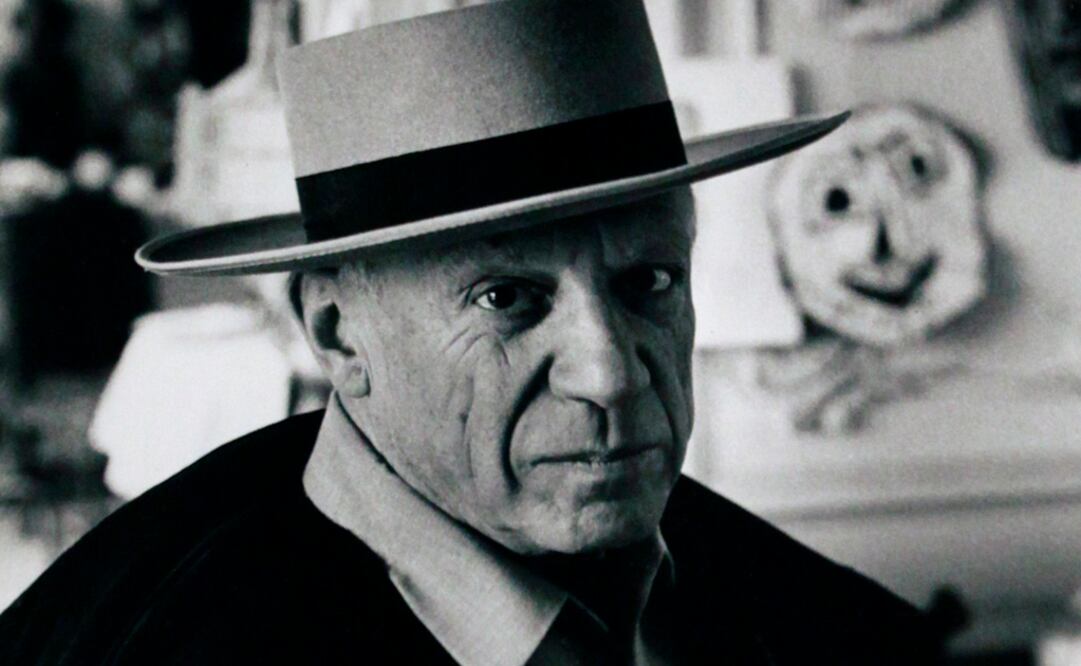 Imagen que se presentó en la exposición "Picasso. Revelado por David Douglas Duncan" Foto: Leo Morales/ EL UNIVERSAL