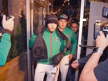 'Canelo' pasó inadvertido en Nueva York