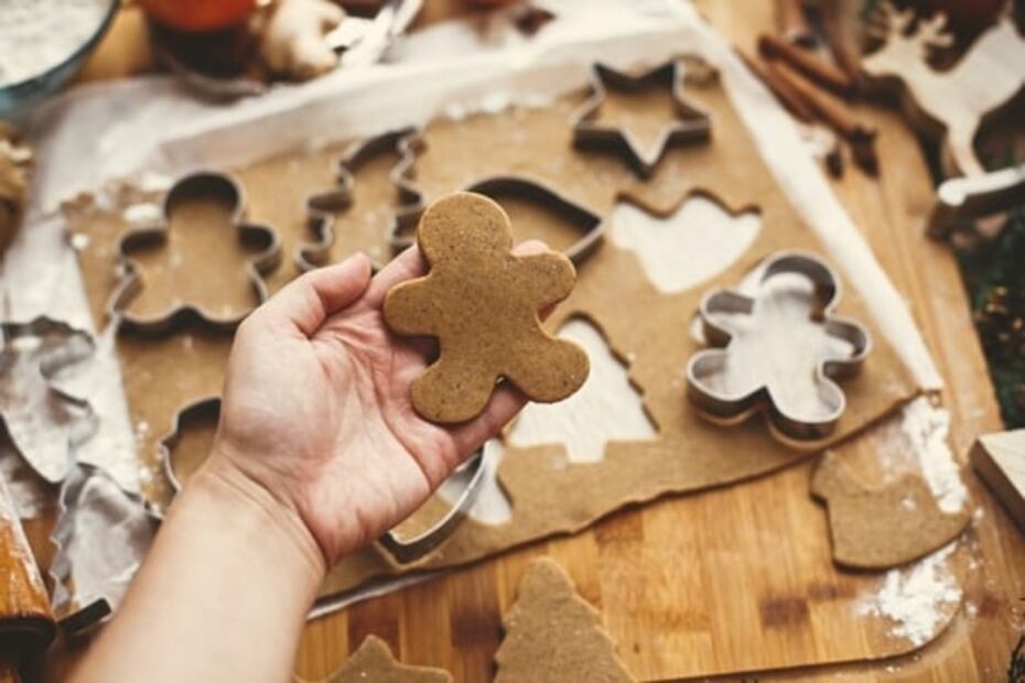 Prepara ricas galletas de jengibre veganas