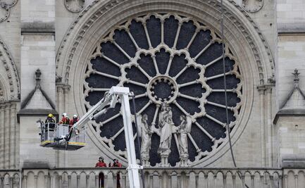 Tras 180 años de existencia, restauran por primera vez estatuas de Notre Dame