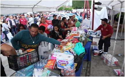 SNTE mantiene abiertos centros de acopio para apoyar a damnificados de Guerrero y Veracruz; reitera llamado a seguir colaborando