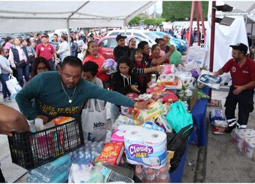 Alcaldía Venustiano Carranza instala centro de acopio; buscan apoyar a damnificados de Guerrero tras el paso de "John"