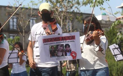Con concierto, exigen justicia por el asesinato de 3 hermanos en Guadalajara