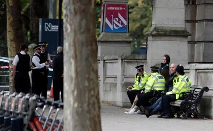 Incident outside Natural History Museum in London