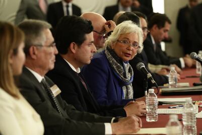 México podría recibir a migrantes que EU regresará a Tijuana: Sánchez Cordero