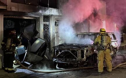 Vehículo del alcalde de Tecate se incendia; Fiscalía investiga posible corto circuito