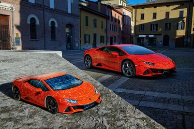 Lamborghini lanza rompecabezas 3D del Huracan Evo