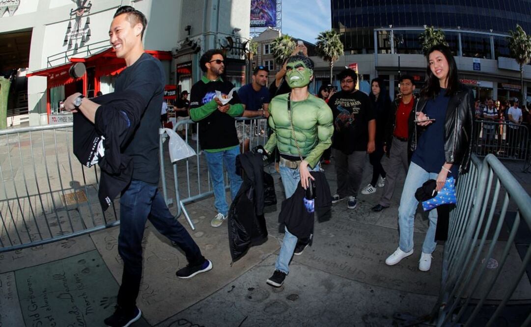 Euforia en el mundo por el estreno de "Avengers: Endgame". Foto: Reuters 