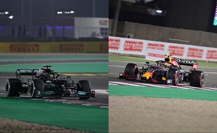 Lewis Hamilton gana el GP de Qatar; Checo Pérez remontó y finalizó cuarto