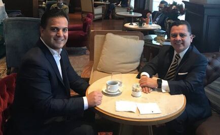 ​Se reúnen Damián Zepeda y Manuel Granados