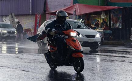 ¡No olvides el paraguas! Hay doble alerta por lluvias fuertes en toda la CDMX