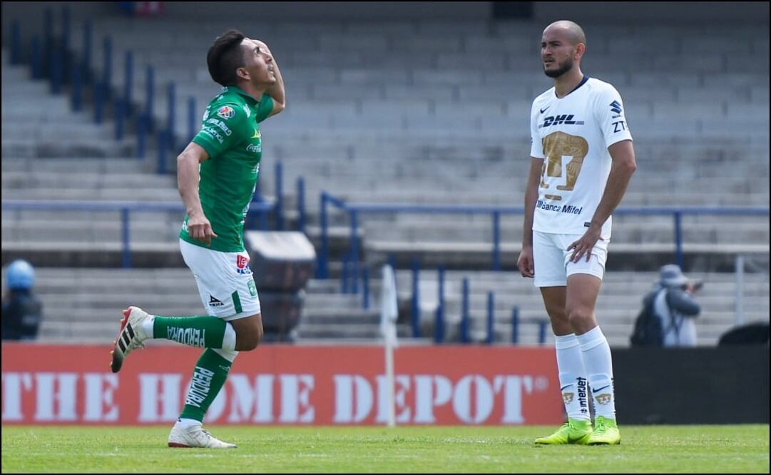 Pumas vs León. Foto: Especial