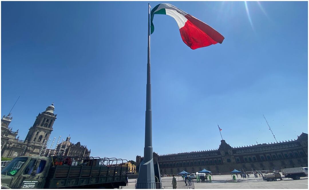 Bandera de México. Foto: Especial