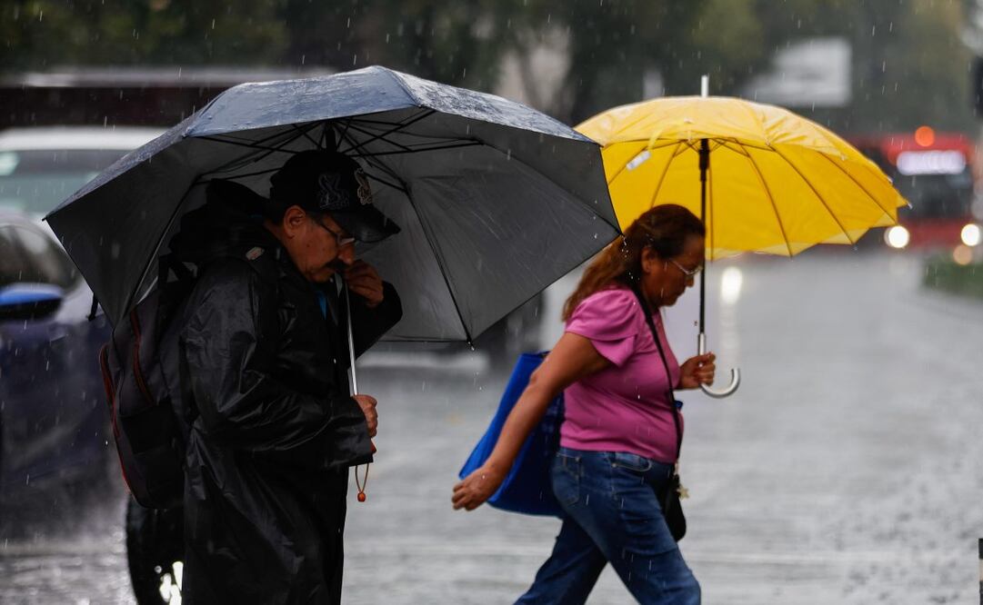 Activan alerta amarilla por lluvias fuertes y granizo en 9 alcaldías de CDMX . Foto: Diego Simón Sánchez/ EL UNIVERSAL