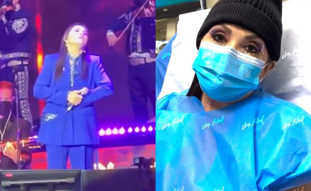 Ana Gabriel cancela concierto en Santiago, Chile, tras ser hospitalizada.
Fotos: Instagram