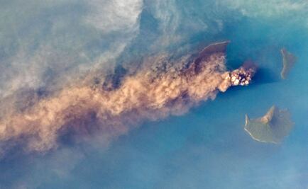 El "hijo" del legendario Krakatoa, autor del tsunami en Indonesia