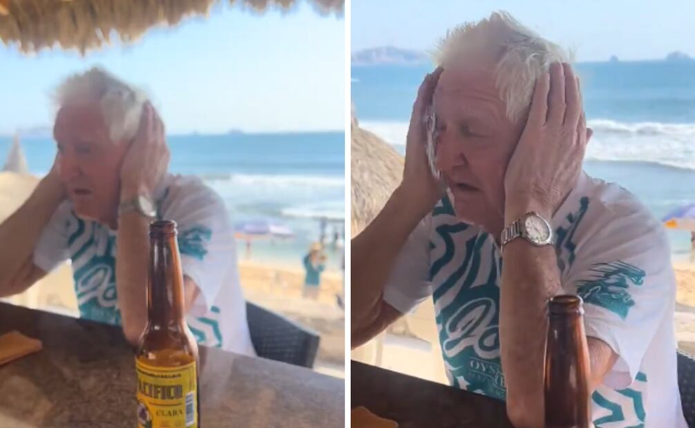 La reacción de un hombre extranjero a la música de banda en una playa de Mazatlán ha generado un intenso debate sobre identidad cultural y turismo en México.
Foto: Captura de pantalla en X