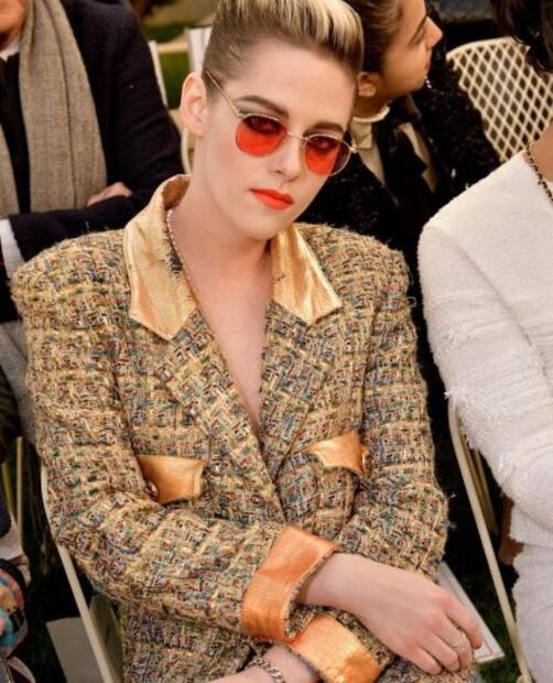 El look masculino de Kristen Stewart conquista París