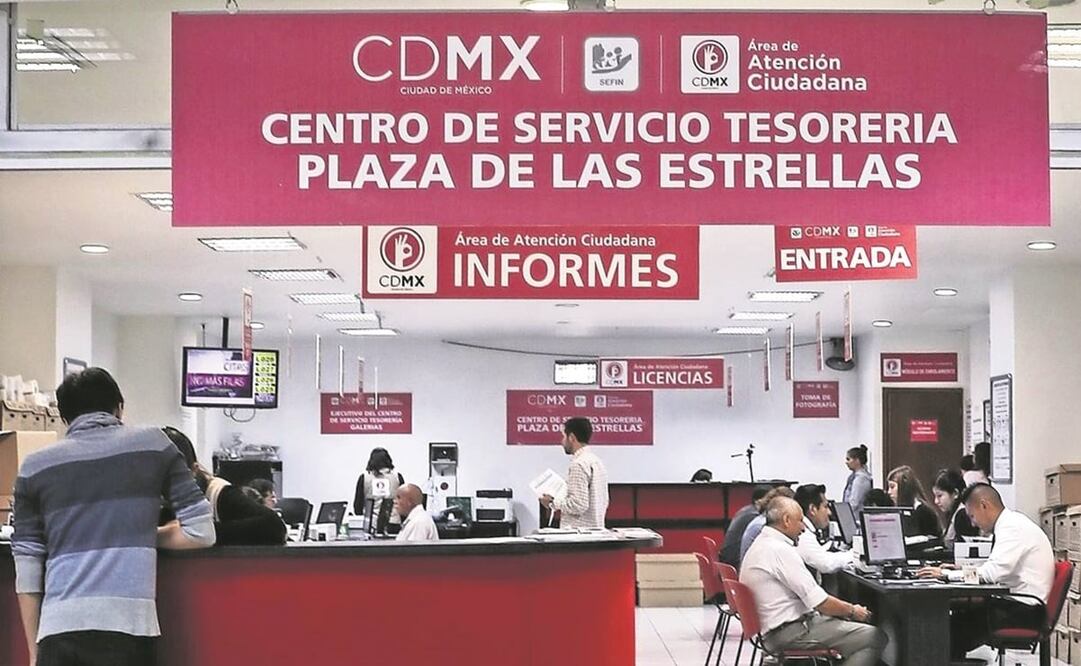 Pago de predial en la CDMX. FOTO: Archivo/ EL UNIVERSAL/