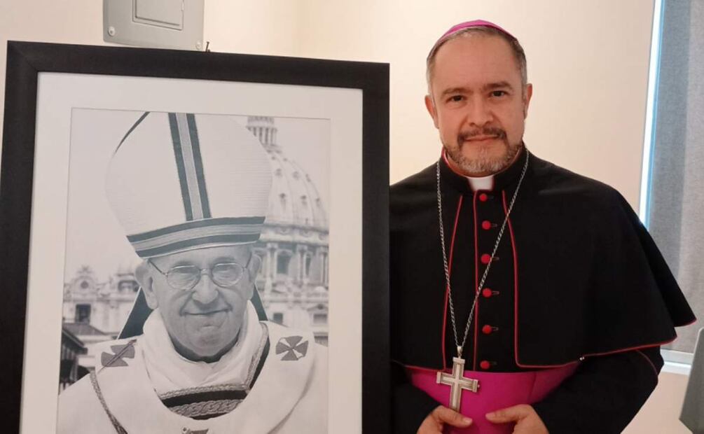 Obispo de la Diócesis de Matamoros y Reynosa, Tamaulipas, Eugenio Lira Rugarcía (08/05/2025). Foto: Especial