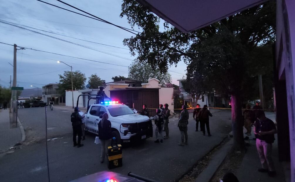 Ataque a balazos en Culiacán; un hombre muere dentro de su vivienda. Foto: Especial