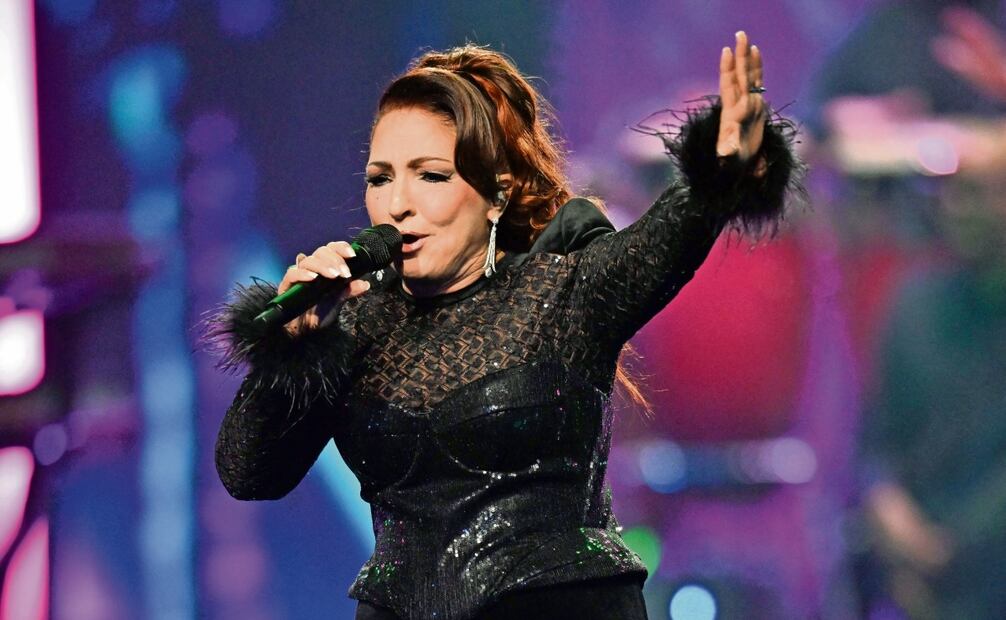 Una de las latinas consentidas en la
industria de la música en EU, Gloria Estefan. Foto: AFP y EFE