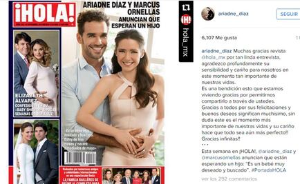 Ariadne Díaz revela que está embarazada