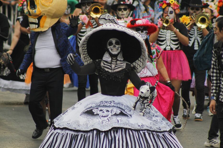 Al Desfile de Día de Muertos acudieron más de 1 millón 450 mil personas, asegura el Gobierno de la CDMX. (Foto: Fernanda Zamora/ EL UNIVERSAL)