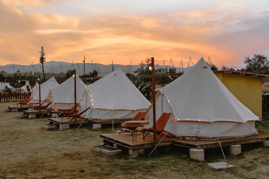 El mejor glamping de la zona / Cortesía Glamping Octli
