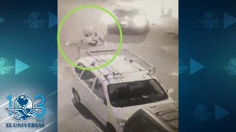 Captan en video supuesto intento de secuestro de mujer en Coyoacán