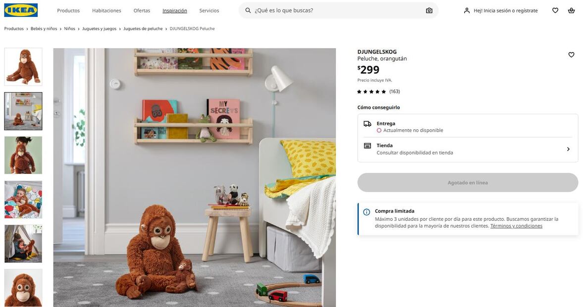 Djungelskog es vendido en la tienda IKEA. Foto: Especial