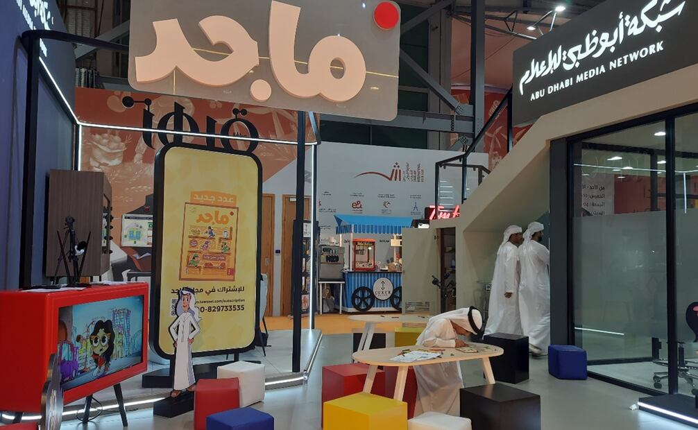 Aspectos de la Feria de Sharjah. Foto: Frida Juárez Bautista/EL UNIVERSAL.