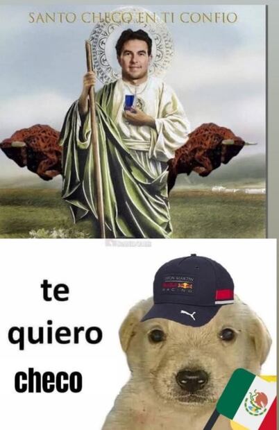 Checo Pérez se queda con el tercer lugar y los memes del Gran Premio de México
