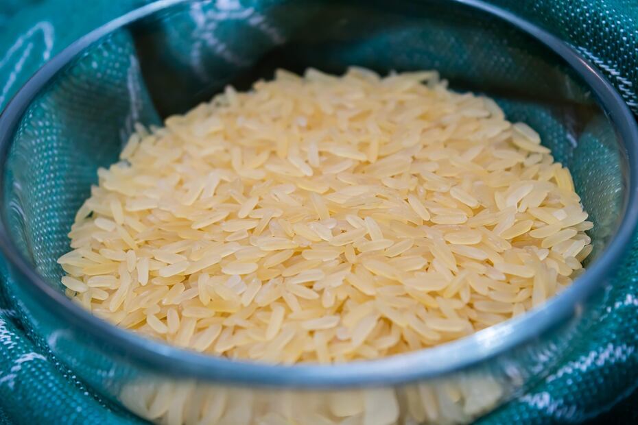 Muchas croquetas de gatos están hechas con arroz, ya que es un cereal que pueden consumir de forma segura. Foto: Canva