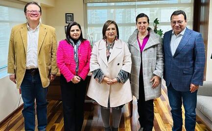Xóchitl Gálvez se reúne con magistrados del Tribunal Electoral; se ausenta Rodríguez Mondragón 