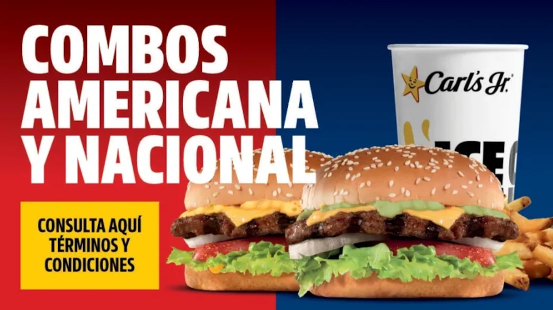 La promoción estará disponible por tiempo limitado. Foto: Carl's Jr.