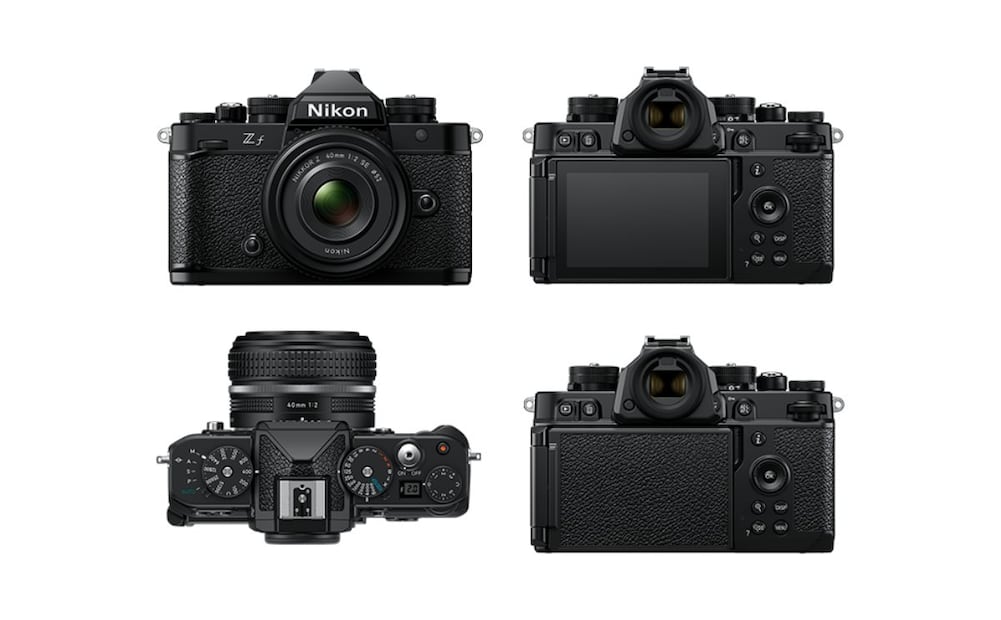 Nikon Z f: una cámara con diseño retro y potencia moderna. Imagen: Nikon