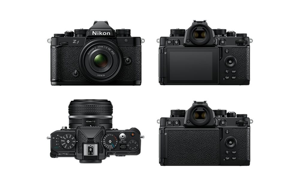 Nikon Z f: una cámara con diseño retro y potencia moderna. Imagen: Nikon