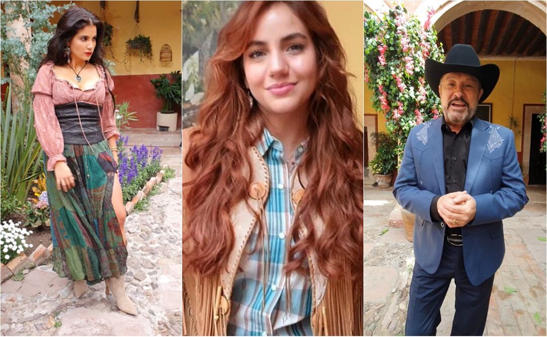 Cynthia Aparicio, Ela Velden y Arturo Peniche, elenco de "Mi rival", la nueva telenovela de Carmen Armendaríz.
Fotos: Mariana Lebrija Clavel / EL UNIVERSAL