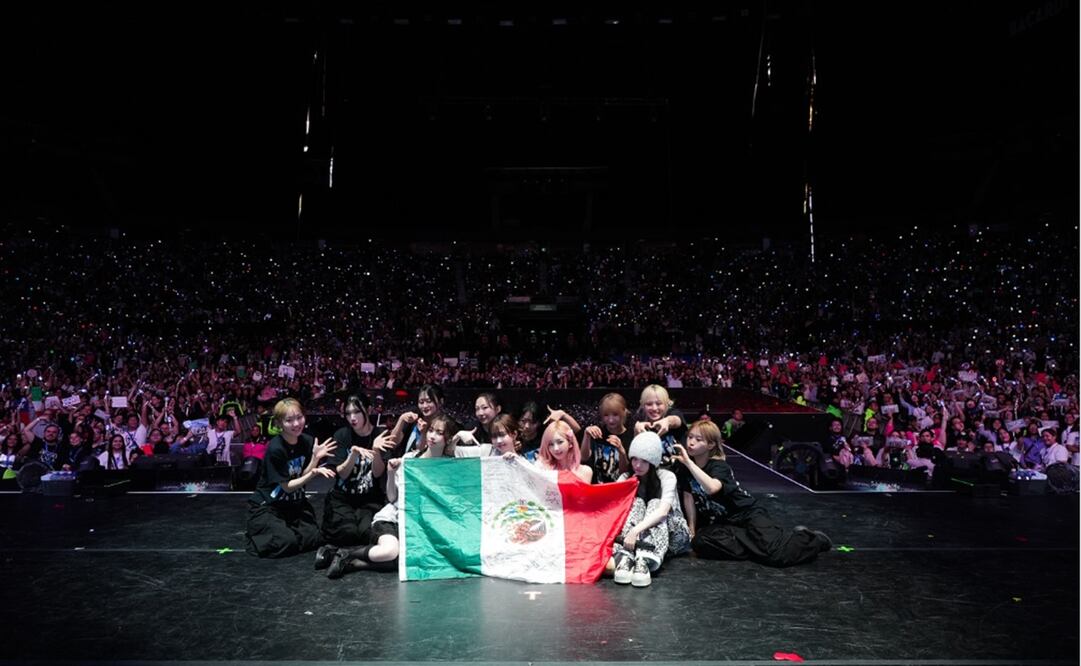 Aespa en el Palacio de los Deportes de la CDMX.
