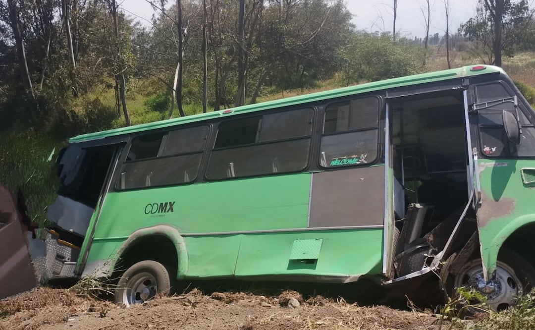 ¿Qué sabemos del choque en la Tláhuac-Chalco? Hubo dos heridos y el conductor fue detenido. Foto: Redes sociales