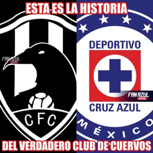 Los memes que comparan a Club Cuervos con Cruz Azul