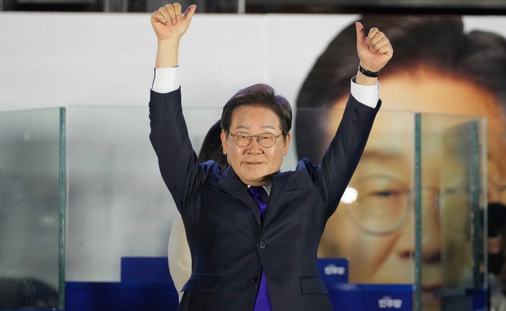 Lee Jae-myung, durante un evento en Seúl, Corea del Sur, el miércoles 4 de junio de 2025. Foto: Lee Jin-man / AP
