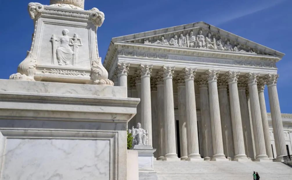 Corte Suprema de Estados Unidos en Washington. Foto: AP