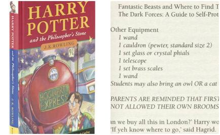 Primera edición de Harry Potter se vende en 50 mil euros