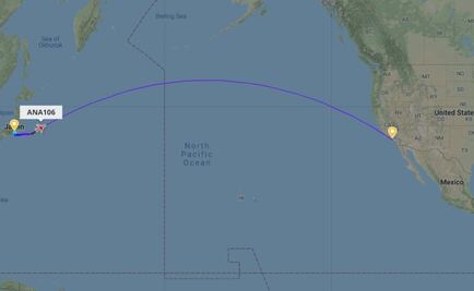 Avión "viaja en el tiempo"; sale de Tokio en 2019 y llega a EU en 2018